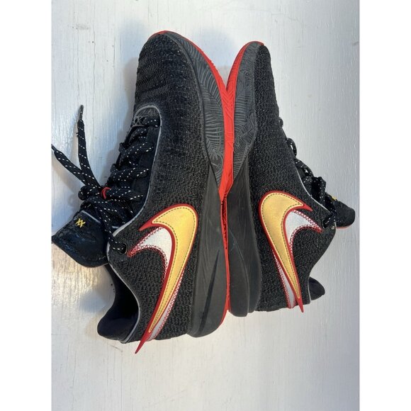 Nike LeBron 20 Trinity Mens Size 10.5 Black University Red Gold DJ5423 001 - Picture 7 of 16